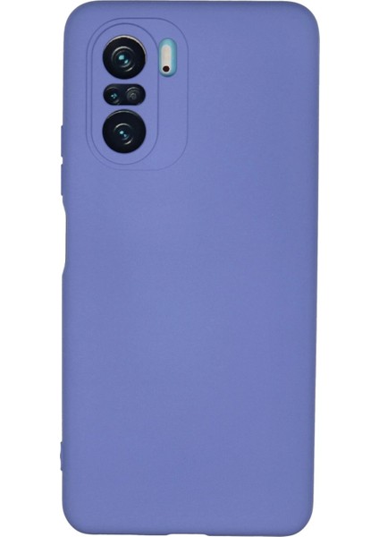 MYT09 Xiaomi Poco F3 Kılıf Nano Içi Kadife Silikon - Lila