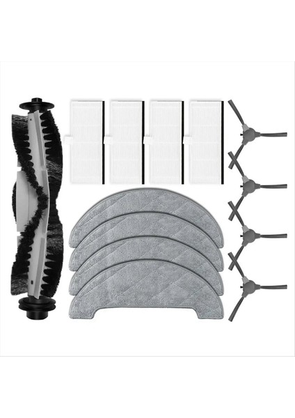Inomı Le7 Se8 Robot Ana Yan Fırça Hepa Filtre Paspas Aksesuarları (Yurt Dışından)