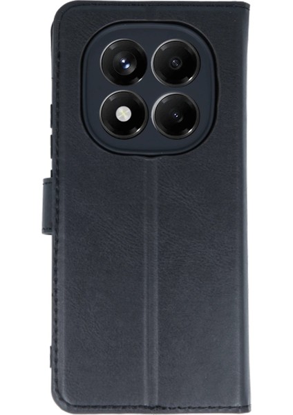 MYT09 Xiaomi Redmi Note 14 Pro 5g Kılıf Trend S Plus Kapaklı Kılıf - Siyah