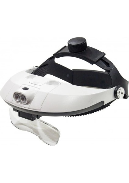 5 Mercekli Çok Fonksiyonlu, Başlık Tip Işıklı Büyüteç 81001H fırsatları