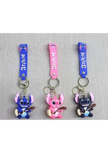 Stitch Silikon Anahtarlık ALK4261