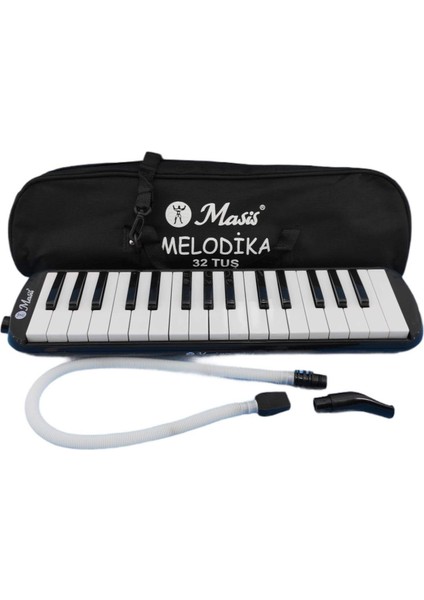 Melodika 32 Tuşlu Mavi