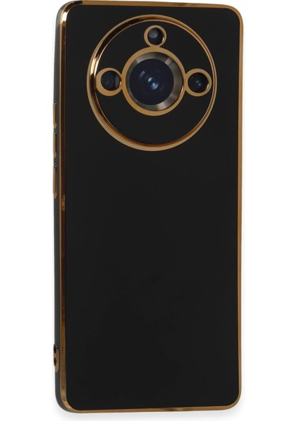 MYT09 Realme 11 Pro Kılıf Volet Silikon - Siyah