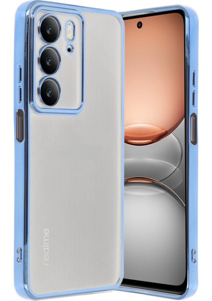 MYT09 Realme C75 4g Kılıf Lensli Silikon - Açık Mavi modelleri