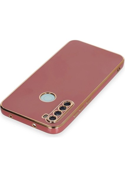 MYT09 Xiaomi Redmi Note 8 Kılıf Volet Silikon - Kırmızı fırsatları