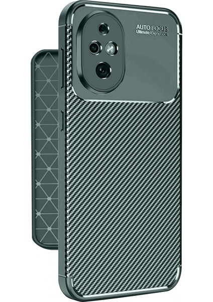 MYT09 Honor 200 Kılıf Auto Focus Karbon Kapak - Koyu Yeşil fiyatları