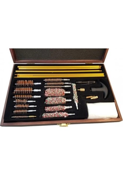 27PARÇA Ahşap Kutu Evrensel Temizleme Seti modelleri