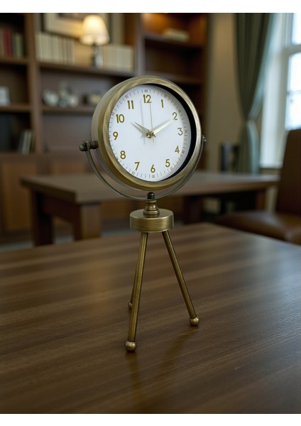 Eskitme Vintage Üç Ayaklı Masa Saati fırsatları