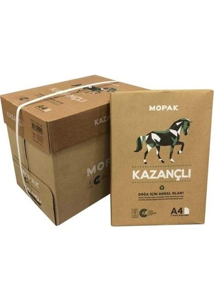 Kazançlı A4 Fotokopi Kağıdı 80 gr. 5x500 (1 koli) modelleri