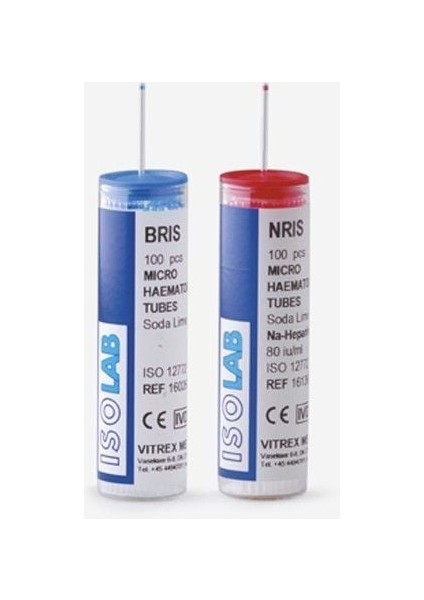 Mikrohematokrit Tüp Heparinsiz