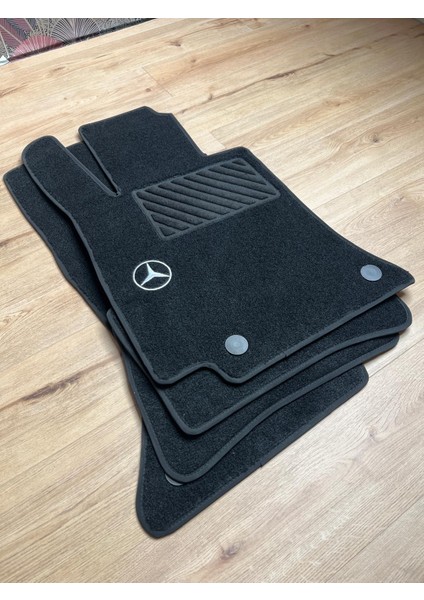 Oto Halı Paspas Seti Mercedes S Serisi Modelleri Uyumlu| Amg Line | Kadife Halı | Kaymaz & Şık Tasarım