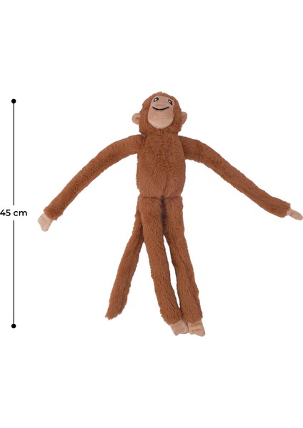 Peluş Maymun Yapışkanlı El Oyuncak Hediyelik Çocuk Odası Dekorasyon Uyku Oyun Arkadaşı fırsatları