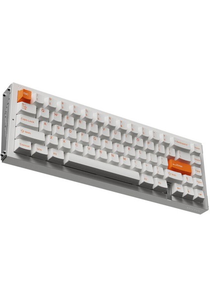 REAL67 Sodium-White %65 Ttc Tai E Manyetik Switch 8k Hz Hall Effect Hotswap Rgb Ingilizce Mekanik Gaming Klavye fiyatları