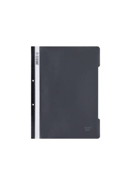 Eco Telli Dosya, 50'li Paket, A4 Boyut, 2 Delikli Yapı, Siyah