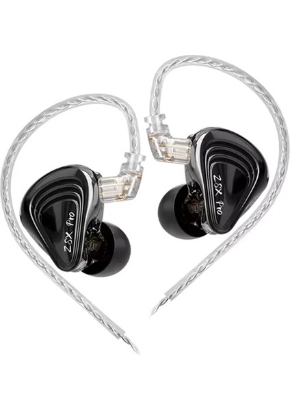 Zsx Pro 12 Sürücülü (1dd + 5ba) Hibrit Hi-Fi Iem Kulaklık (Mikrofonsuz)