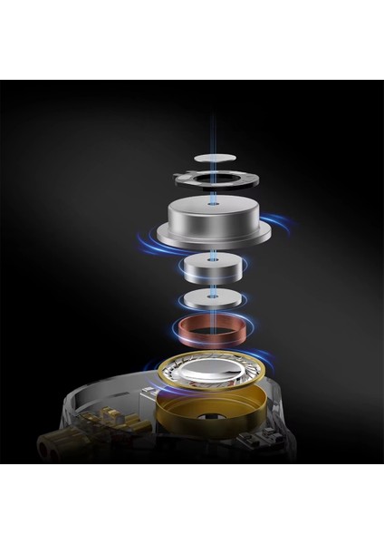 Zsx Pro 12 Sürücülü (1dd + 5ba) Hibrit Hi-Fi Iem Kulaklık (Mikrofonsuz)