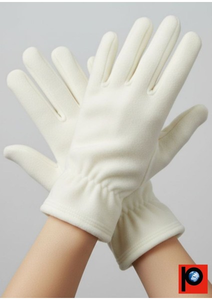 Kadın Kışlık Soğuktan Koruyucu Yumuşak Polar Eldiven