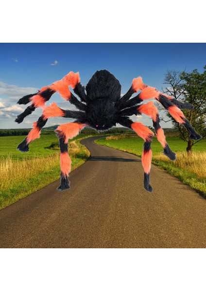 Halloween Örümcek Figür 50 Cm Siyah-Turuncu modelleri