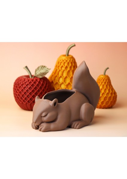 Sincap Şeklinde Dekoratif Saksı – Masaüstü ve Ev Dekoru