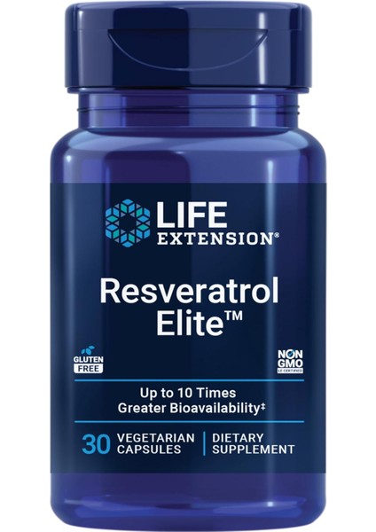 Resveratrol Elite™, 30 Vegetarian Capsules