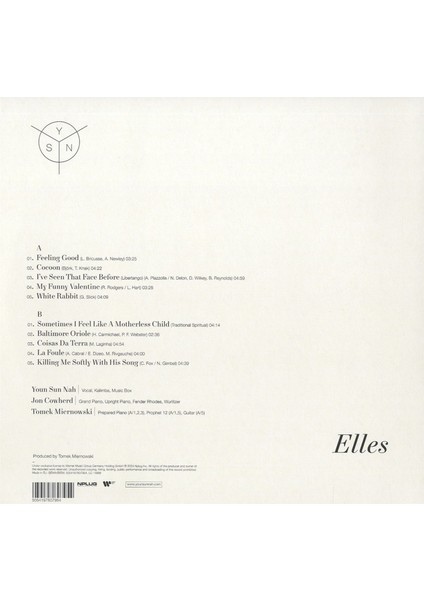 Youn Sun Nah - Elles - 1 Plak fiyatları