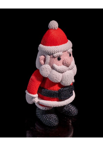 Neşeli Noel Baba Hareketli Süs, 10 Cm, Kırmızı Renkli Yılbaşı Dekorasyonu fiyatları