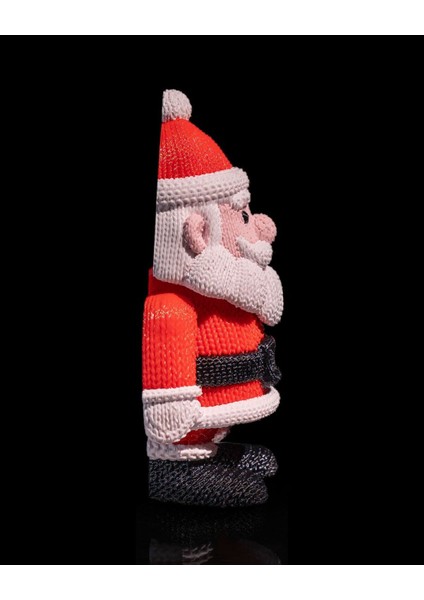 Neşeli Noel Baba Hareketli Süs, 10 Cm, Kırmızı Renkli Yılbaşı Dekorasyonu modelleri