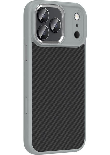iPhone Uyumlu 17 Pro Kılıf M-Safe Şarj Özellikli Karbon Fiber Görünümlü Zore Truva Silikon Kapak modelleri