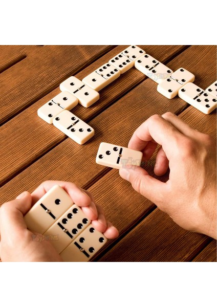 Lüks Deri Kutulu Premium Domino Seti 28 Parça Spinner’lı Çift 6 Taş – 2-4 Oyuncu Yeni Yıl Hediyesi B fırsatları