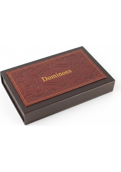 Lüks Deri Kutulu Premium Domino Seti 28 Parça Spinner’lı Çift 6 Taş – 2-4 Oyuncu Yeni Yıl Hediyesi B indirimleri