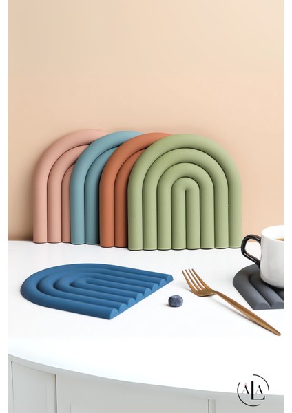 Özel Tasarım Nihale Tencere Tava Çaydanlık Altlığı Seti Isıya Dayanıklı Büyük Boy Silikon fiyatları