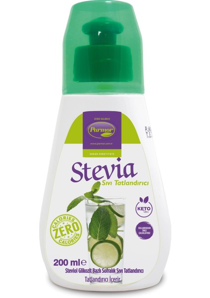 Stevia Sıvı Tatlandırıcı 200 ml ( Stevia Bazlı )