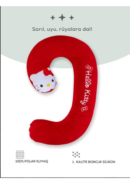 Çocuk Yastığı,oyun Yastığı,uyku Yastığı,aktivite Yastığı,uyku Arakadaşı 1.kalite Polar Kumaş(Kırmz)