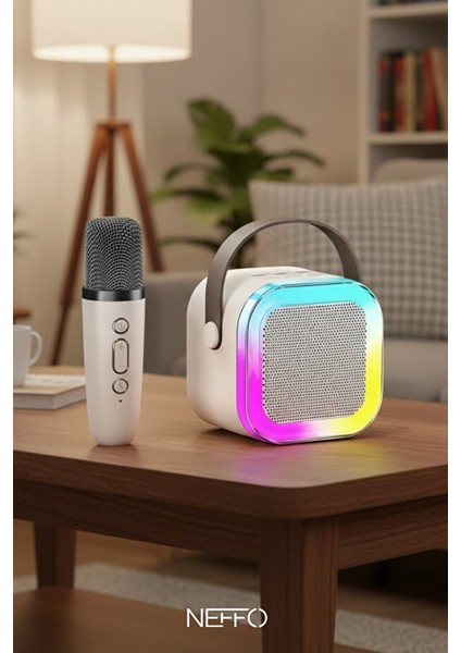 Bluetooth Karaoke Mikrofon ve Taşınabilir Hoparlör | Çok Işlevli Müzik Çalar, Çocuk ve Yetişkin Için fırsatları