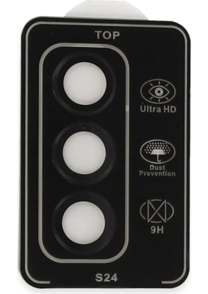 MYT09 Samsung Galaxy S24 Pvd Metal Kamera Lens - Siyah fiyatları
