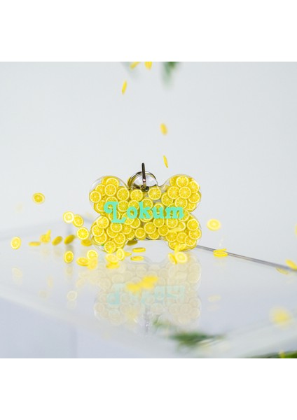 NFC Pet Künyesi: Tek Dokunuşta Dijital Profil + Anında Konum Bildirimi. Şarj ve uygulama gerektirmez; ömürlük kimlik + kaybolma anında en hızlı çözüm. Model: 5cm Limon