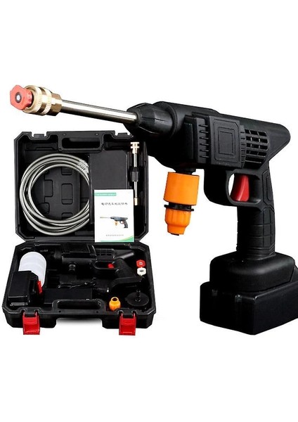 48V Şarjlı Çift Bataryalı Taşınabilir Basınçlı Oto Yıkama Bahçe Sulama Makinesi indirimleri
