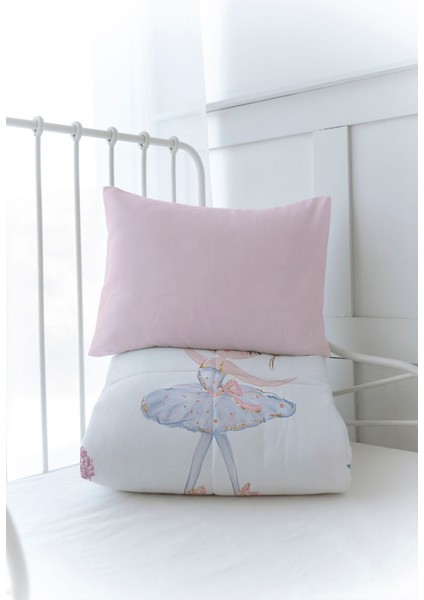 Baskılı Yorgan Seti (100x200 Cm) - Iconic Serisi - Beyaz Tütülü Balerin fiyatları