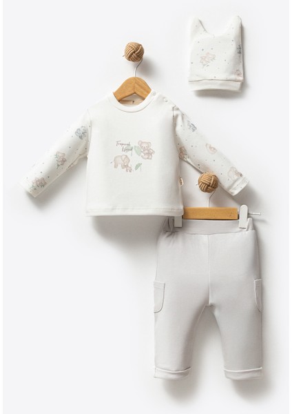 %100 Organik Pamuk Tropical Koala Fermuarlı Bebek Tulum fiyatları