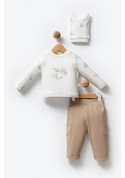 %100 Organik Pamuk Tropical Koala Fermuarlı Bebek Tulum fiyatları