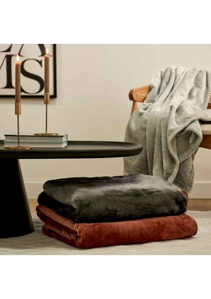 Shelly Wellsoft Tv Battaniyesi Antrasit (140X190 Cm) fiyatları