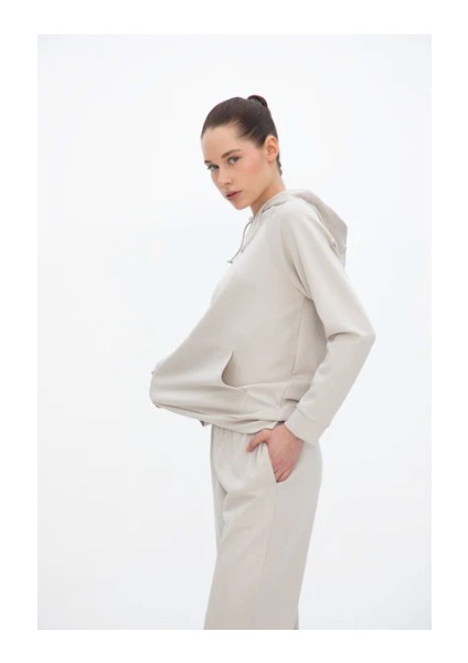 Peach Fuzz Effect Jogger Pantolon modelleri