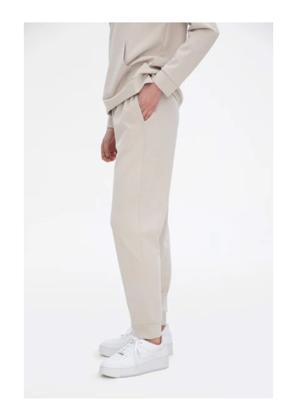 Peach Fuzz Effect Jogger Pantolon