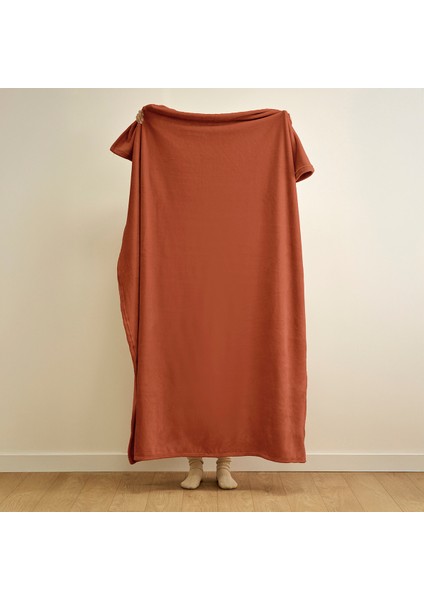 Shelly Wellsoft Tv Battaniyesi Kiremit (140X190 Cm) modelleri