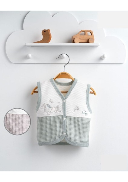 4482 Bebek Desenli Yelek