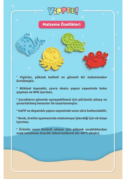 Renkleri Öğreniyorum - Okyanus Canlıları Serisi | Renk Eşleştirmeli Eğitici Oyun Seti (40 Parça) fiyatları