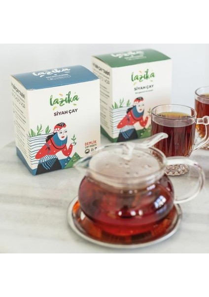 Ilk Hasat Siyah Çay Demlik Poşet 48'li, Ağartılmamış Poşette, Katkısız modelleri