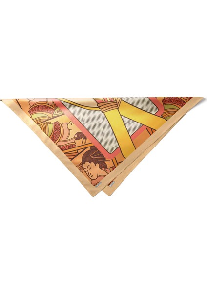 Geleneksel Japon Desenli Bandana Fular indirimleri