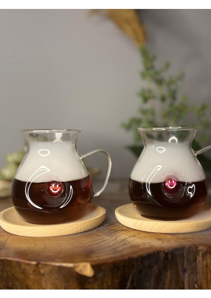 Tombik Emoji Figürlü Çay Bardak 2 Li fiyatları