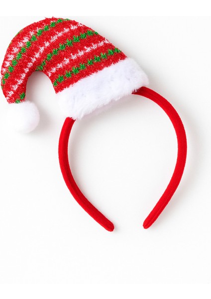 Kırmızı Desenli Noel Baba Şapkasıyla Şık ve Eğlenceli Dekorasyon Tamamlayıcı fiyatları